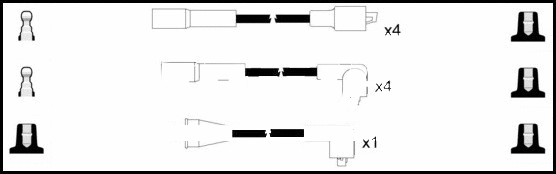 Ignition Cable Kit (HOES573)