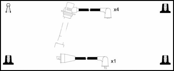 Ignition Cable Kit (HOES699)