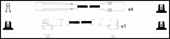 Ignition Cable Kit (HOES797)