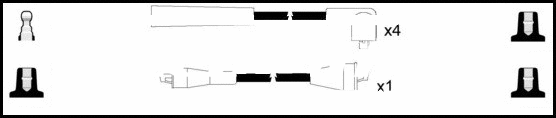 Ignition Cable Kit (HOES413)