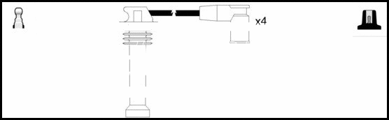 Ignition Cable Kit (HOES1338)