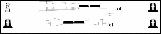 Ignition Cable Kit (HOES795)