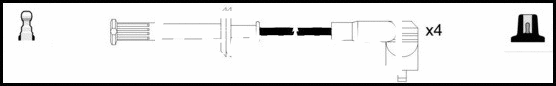 Ignition Cable Kit (HOES1095)