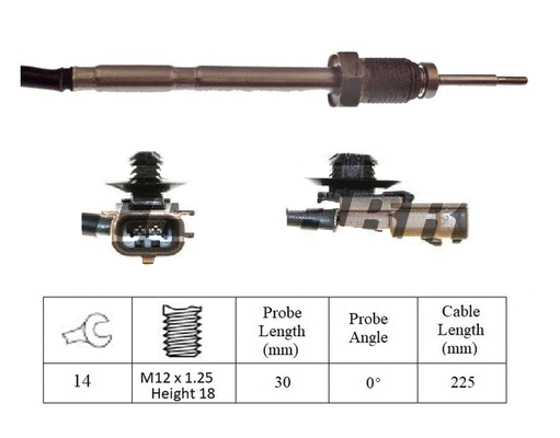 Sensor, exhaust gas temperature (LXT108)