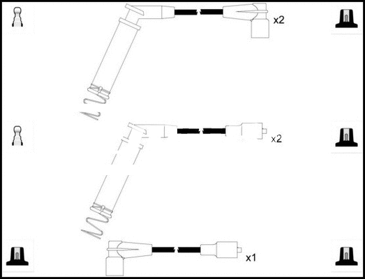 Ignition Cable Kit (HOES1236)