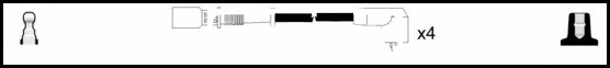 Ignition Cable Kit (HOES178)