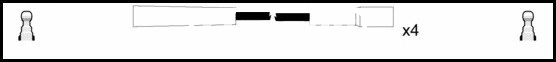 Ignition Cable Kit (HOES958)
