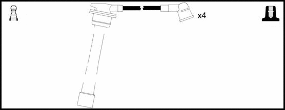 Ignition Cable Kit (HOES1257)