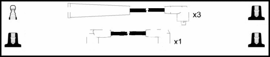 Ignition Cable Kit (HOES1166)