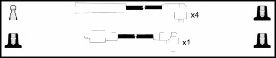 Ignition Cable Kit (HOES635)