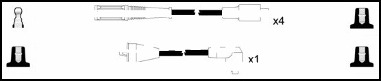 Ignition Cable Kit (HOES584)