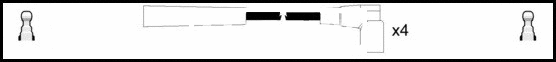 Ignition Cable Kit (HOES961)