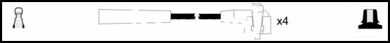 Ignition Cable Kit (HOES1343)