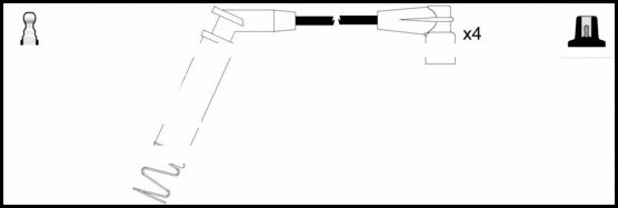 Ignition Cable Kit (HOES487)