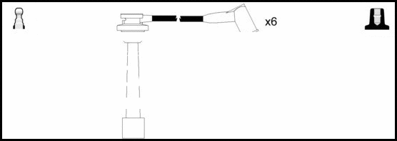 Ignition Cable Kit (HOES1021)