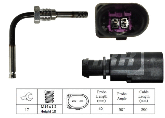 Sensor, exhaust gas temperature (LXT149)