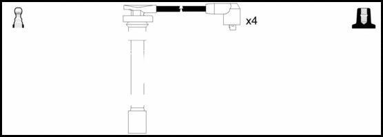 Ignition Cable Kit (HOES1103)