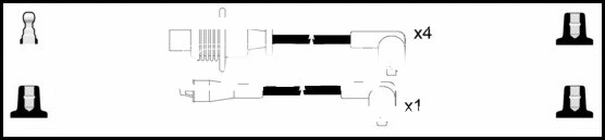 Ignition Cable Kit (HOES735)