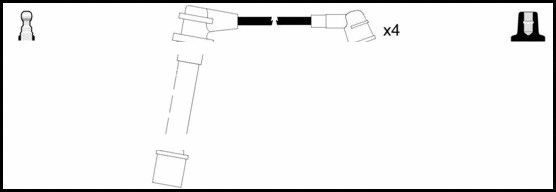 Ignition Cable Kit (HOES1215)