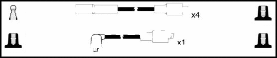 Ignition Cable Kit (HOES900)