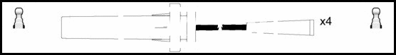 Ignition Cable Kit (HOES907)