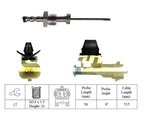 Sensor, exhaust gas temperature (LXT224)