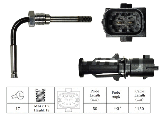 Sensor, exhaust gas temperature (LXT035)