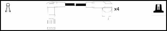 Ignition Cable Kit (HOES509)