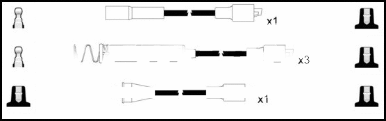 Ignition Cable Kit (HOES607)