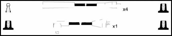 Ignition Cable Kit (HOES1330)