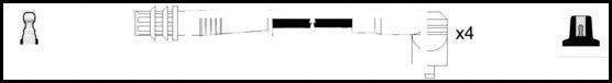 Ignition Cable Kit (HOES846)