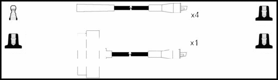 Ignition Cable Kit (HOES390)