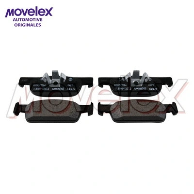 Brake Pad Set, disc brake (M13293)