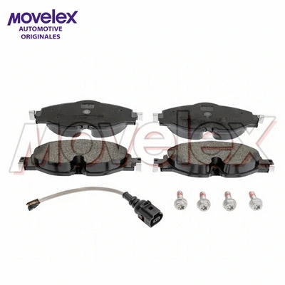 Brake Pad Set, disc brake (M22226)