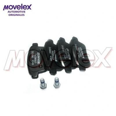 Brake Pad Set, disc brake (M22228)
