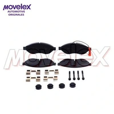Brake Pad Set, disc brake (M13286)