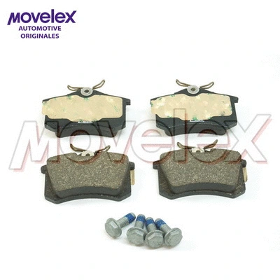 Brake Pad Set, disc brake (M22225)