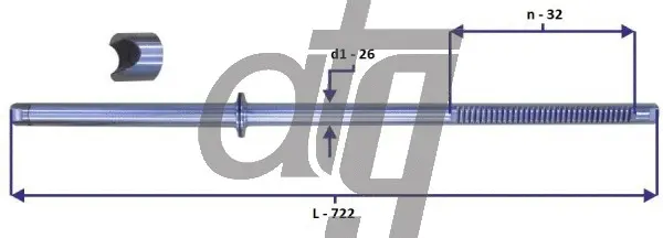 Steering Shaft (20150054)