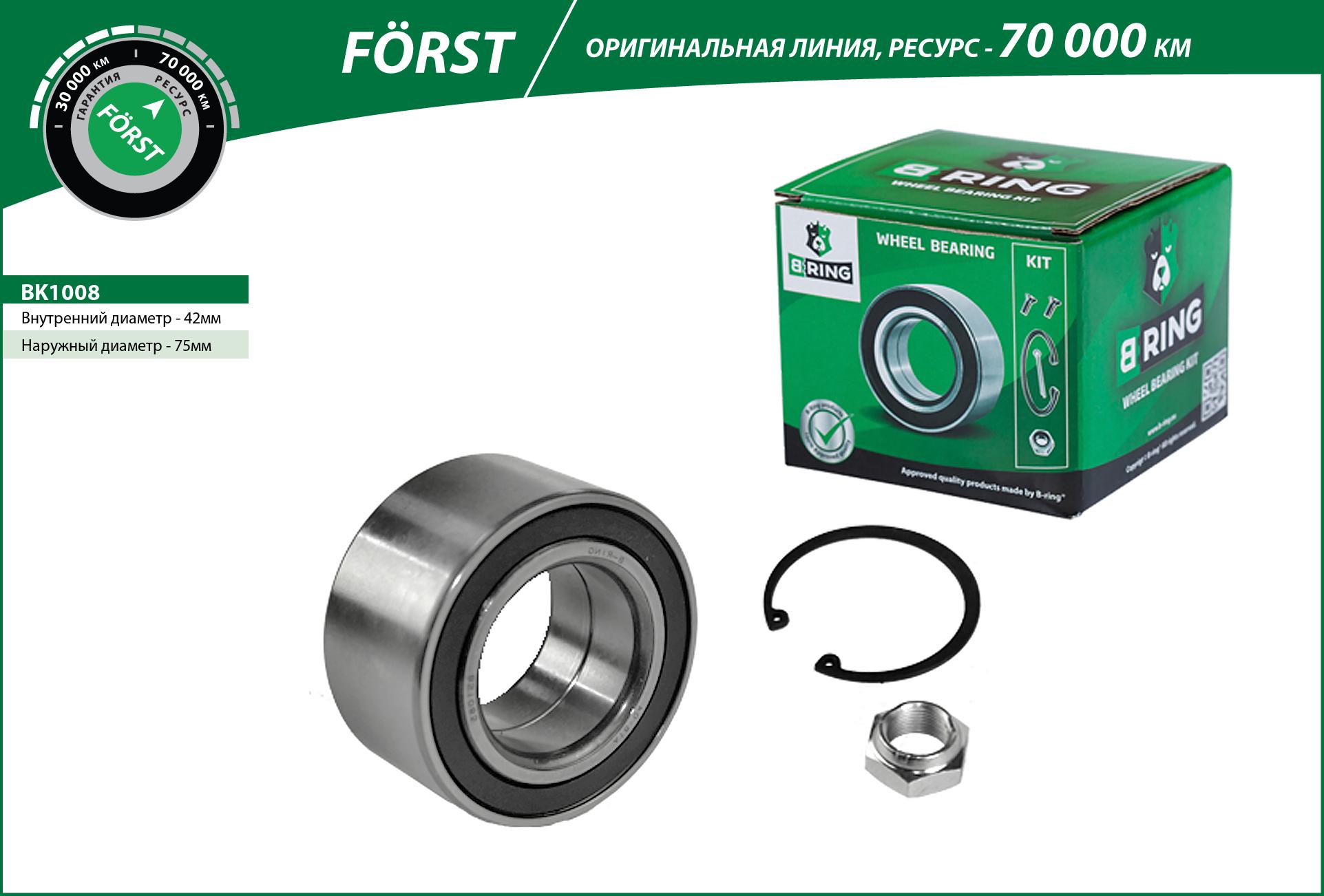 Wheel Bearing Kit (BK1008)