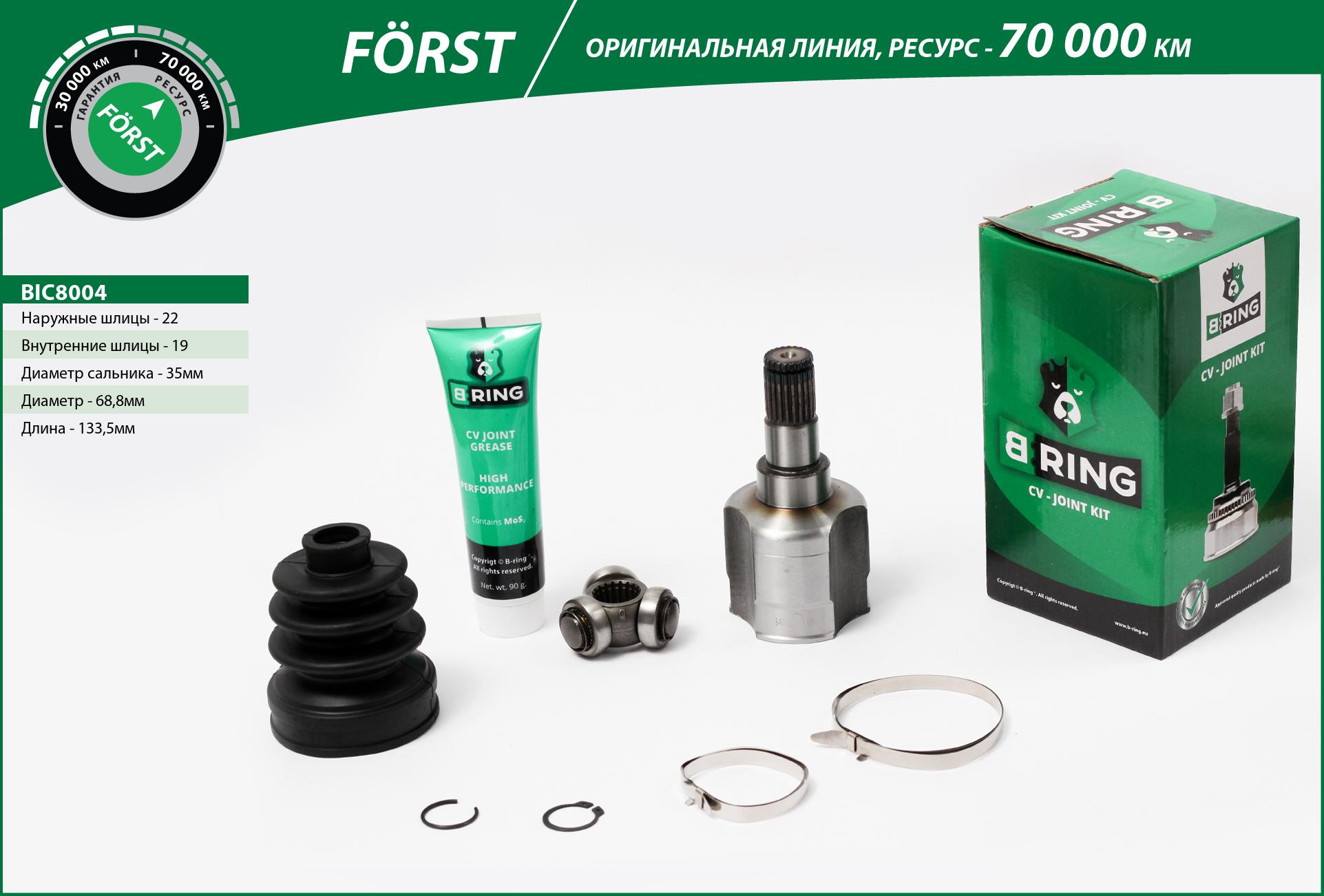 Joint Kit, drive shaft (BIC8004)