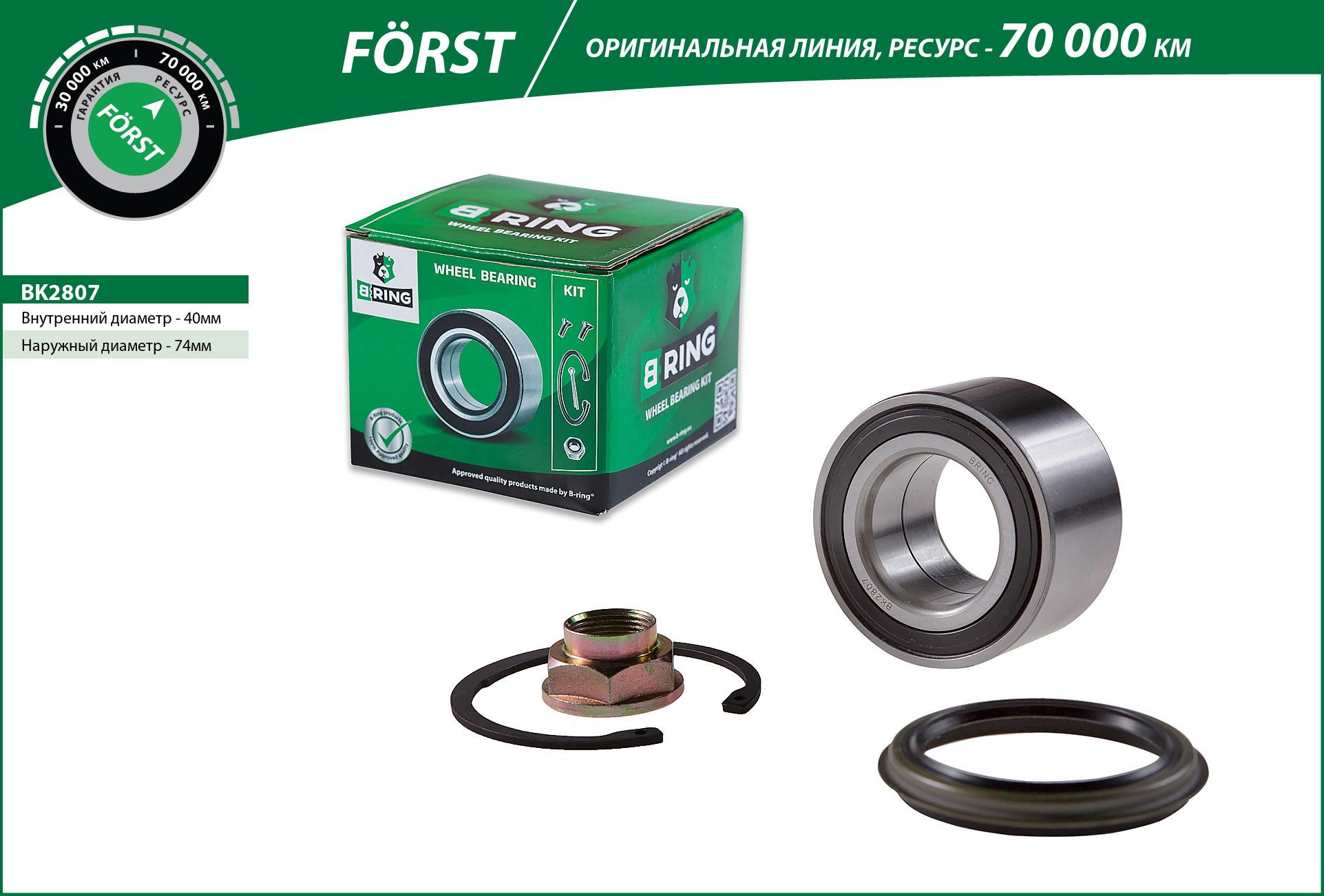 Wheel Bearing Kit (BK2807)