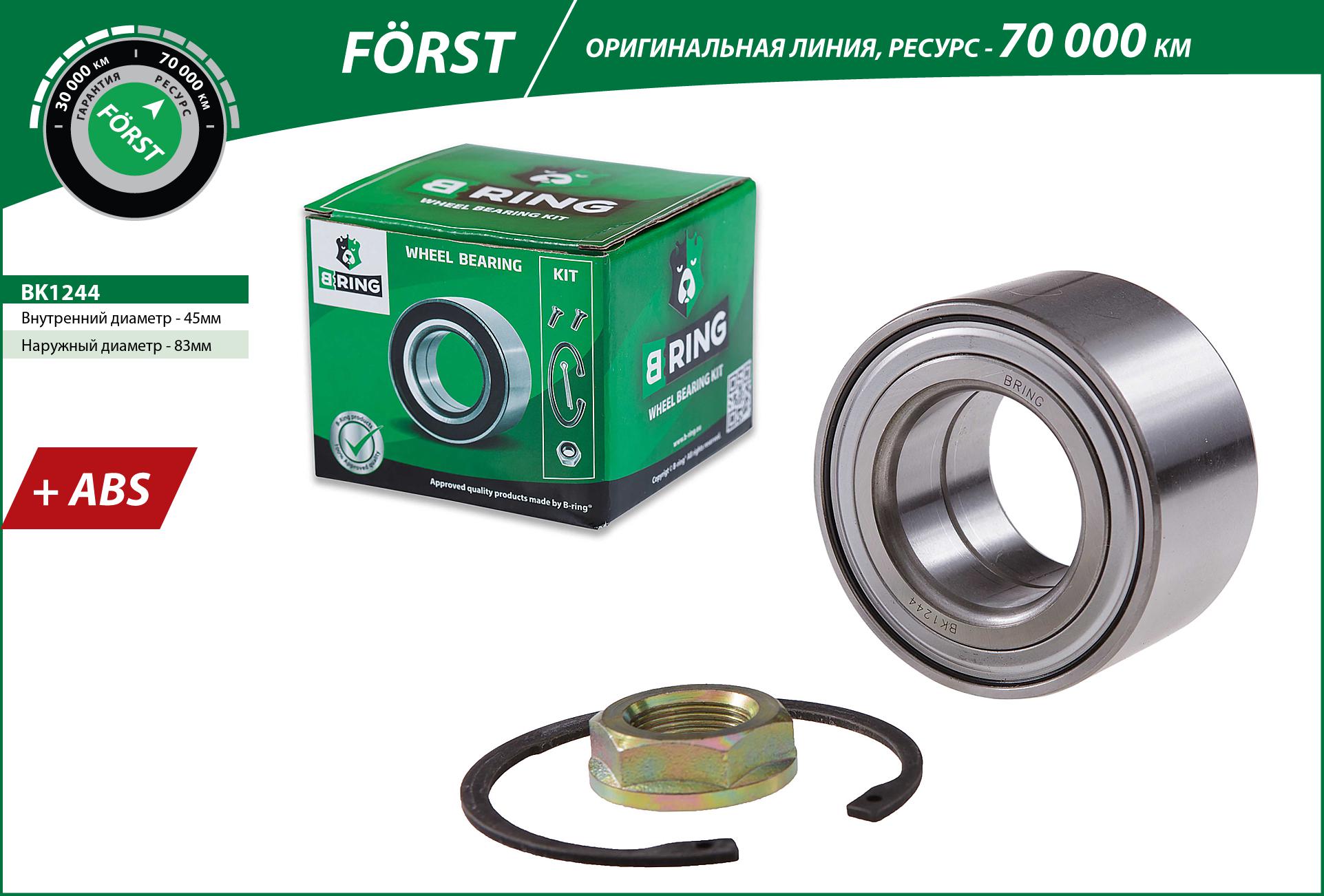 Wheel Bearing Kit (BK1244)
