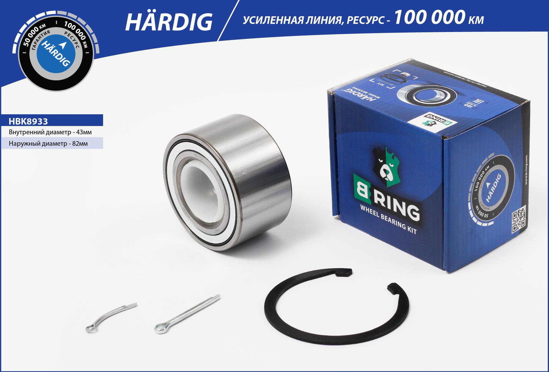 Wheel Bearing Kit (HBK8933)