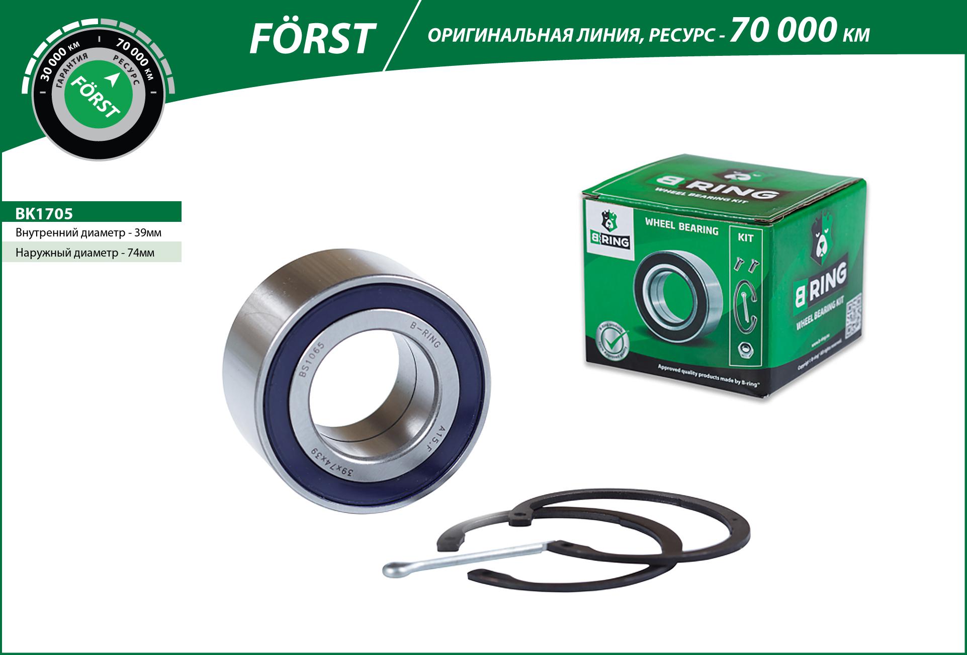 Wheel Bearing Kit (BK1705)