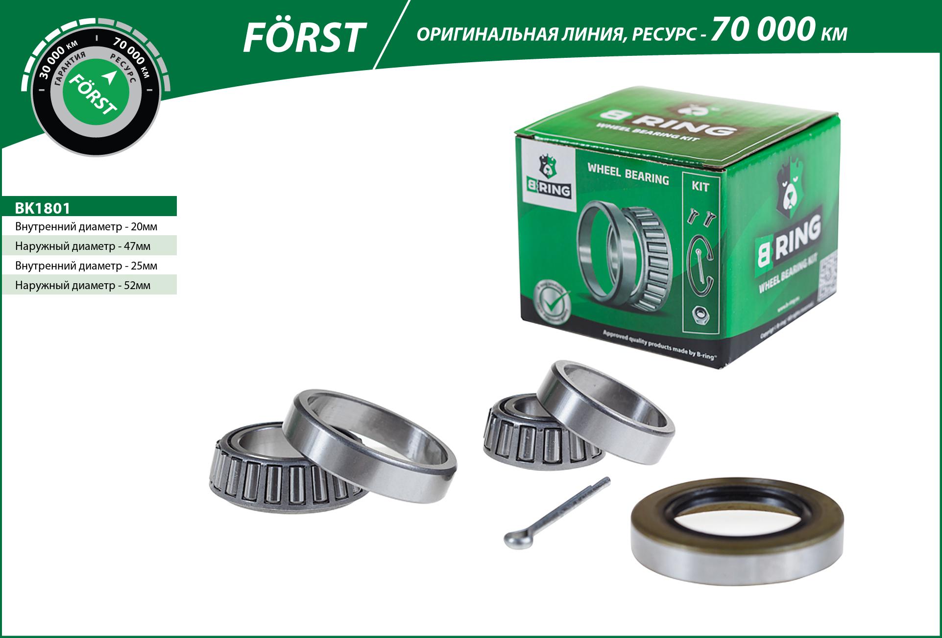 Wheel Bearing Kit (BK1801)