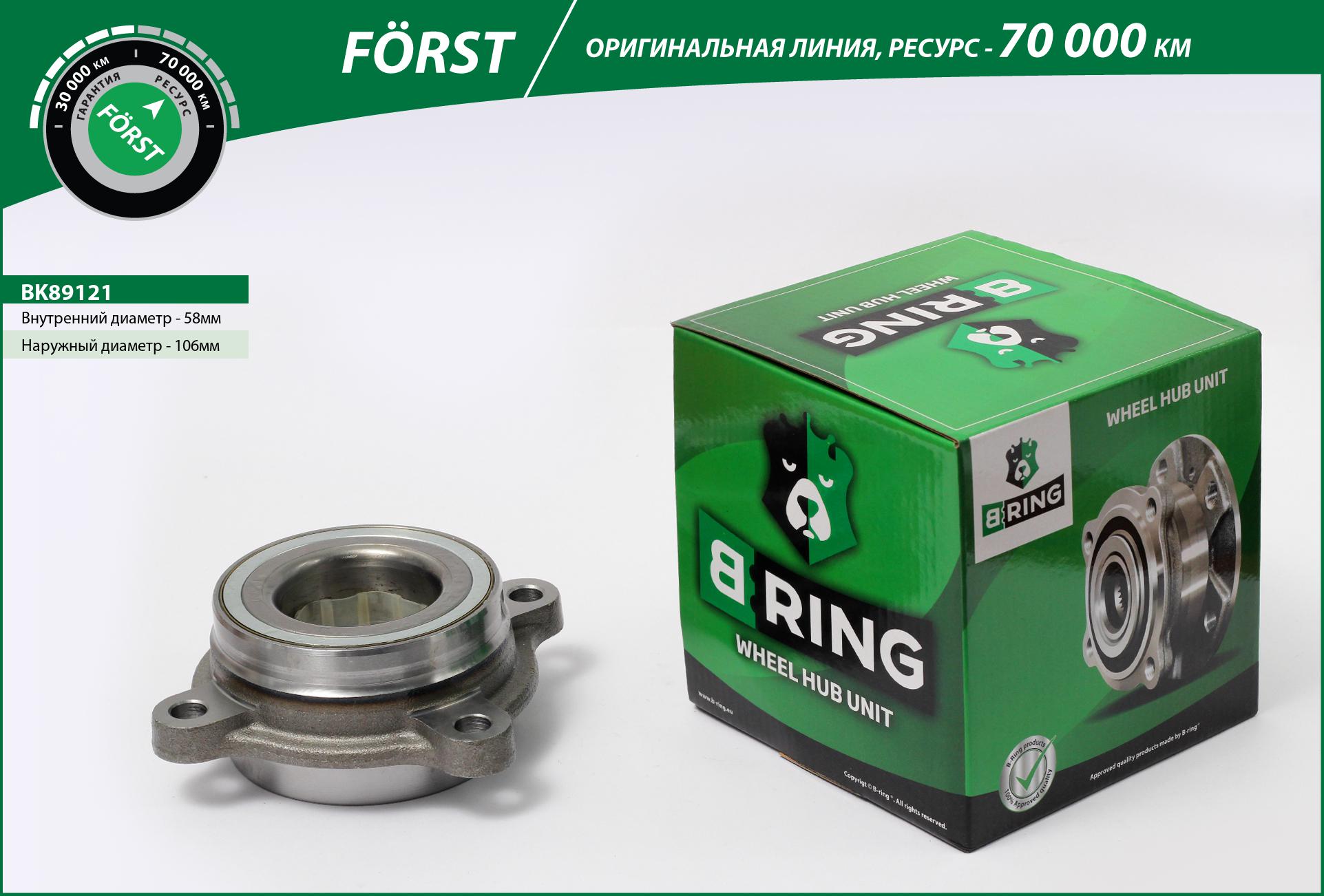 Wheel Hub (BK89121)