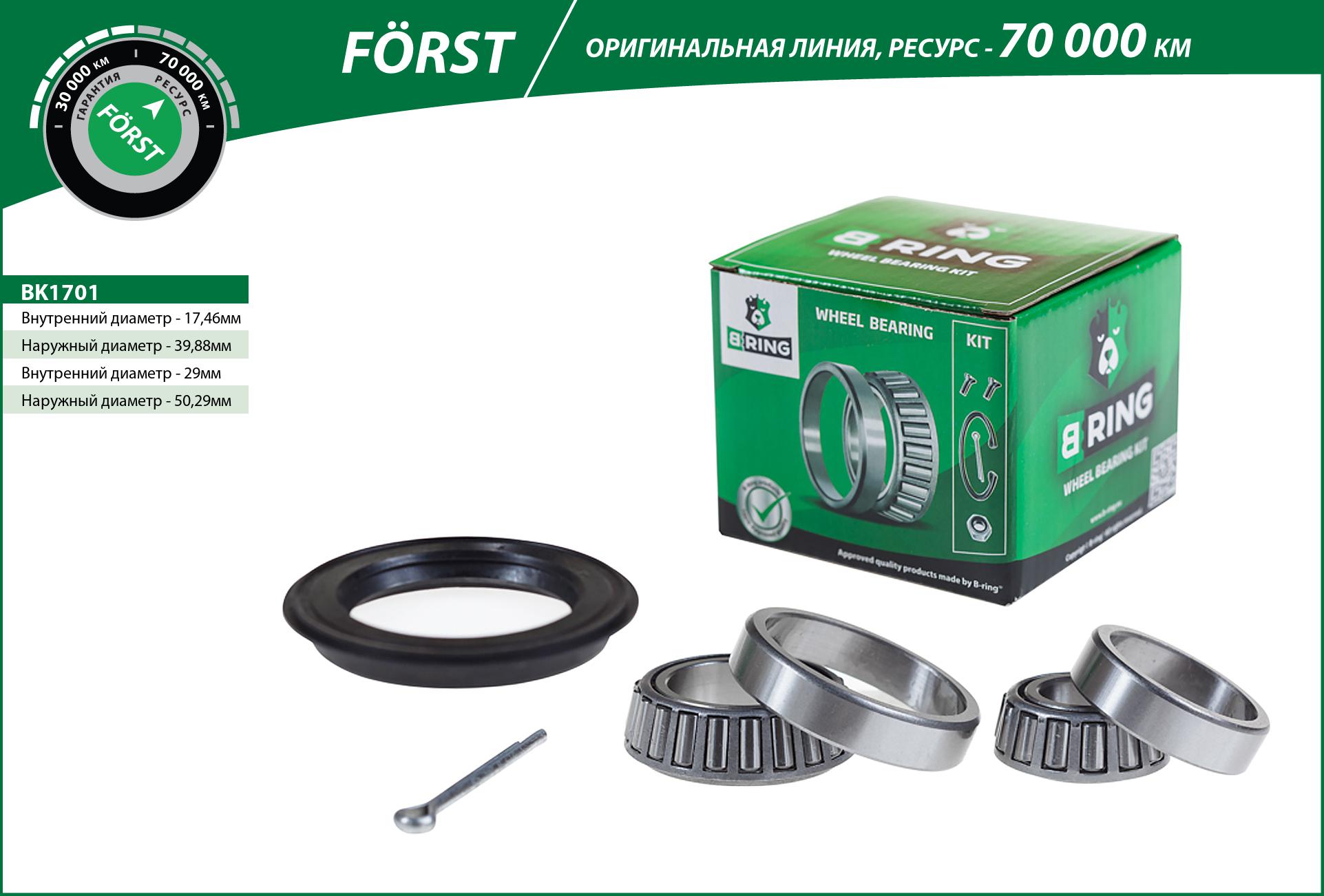 Wheel Bearing Kit (BK1701)