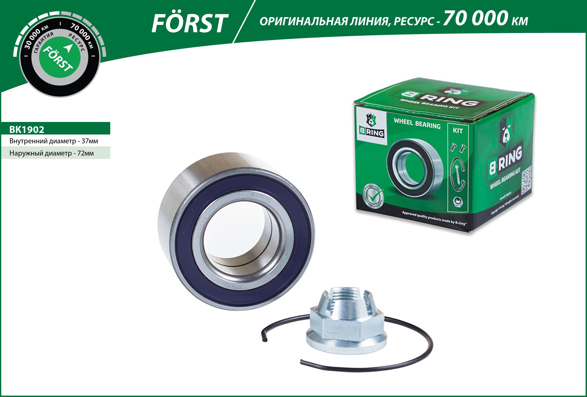 Wheel Bearing Kit (BK1902)