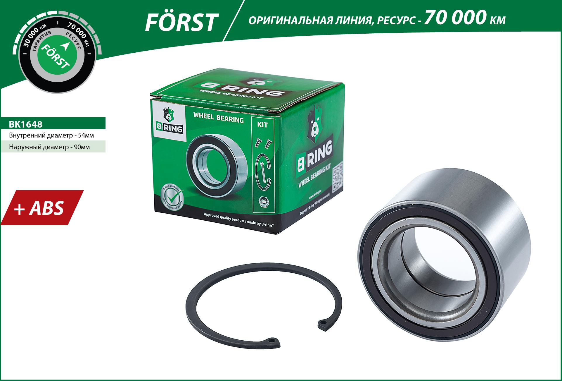 Wheel Bearing Kit (BK1648)