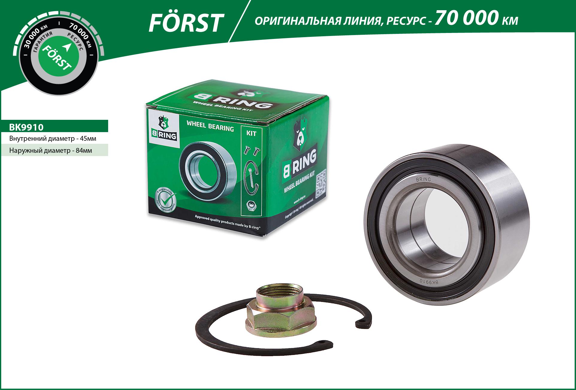 Wheel Bearing Kit (BK9910)